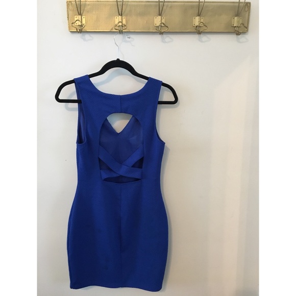 Blue ASTR dress - Picture 2 of 2